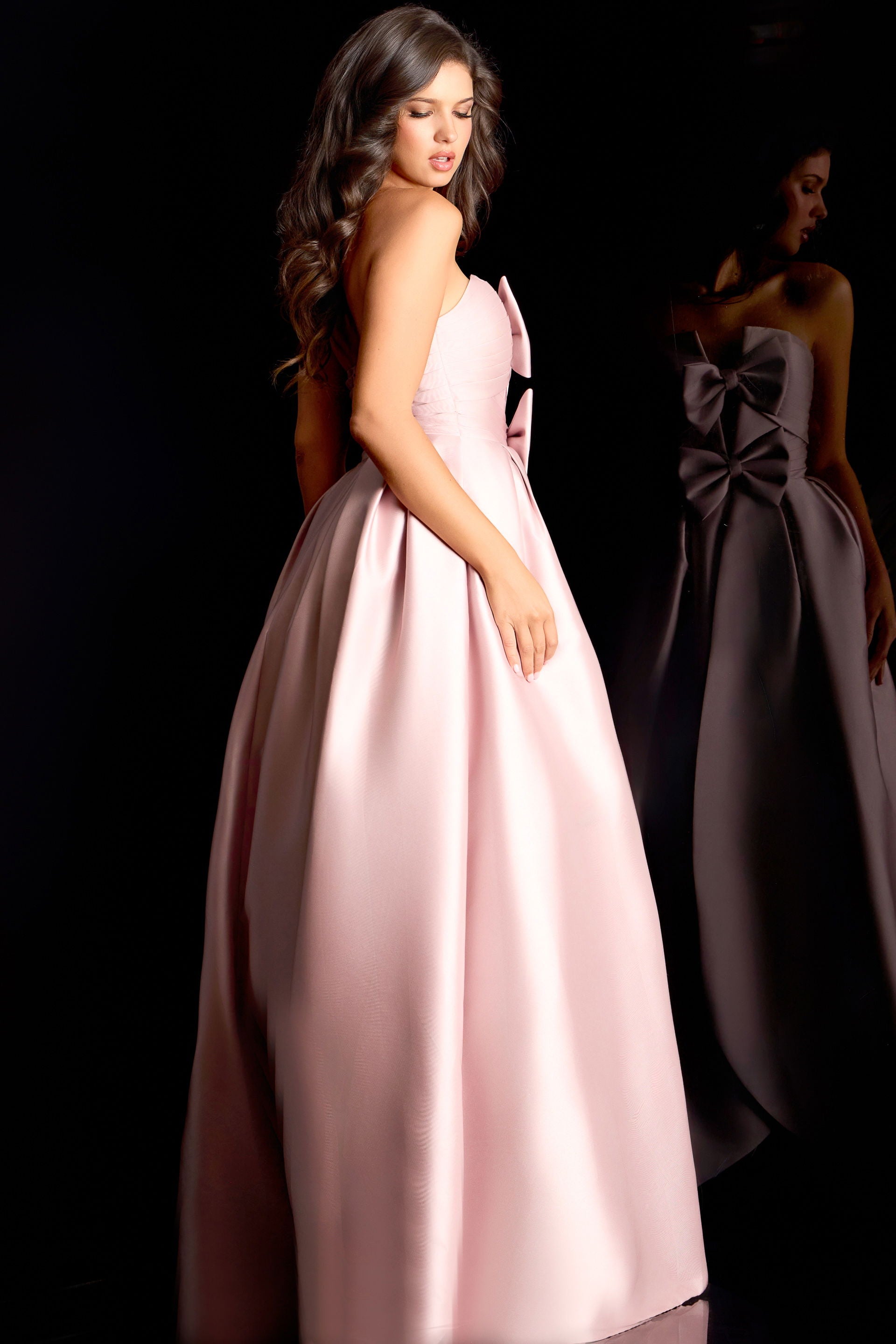 Prom Dresses Long Formal Ball Gown Prom Dress Jovani 45672 Blush