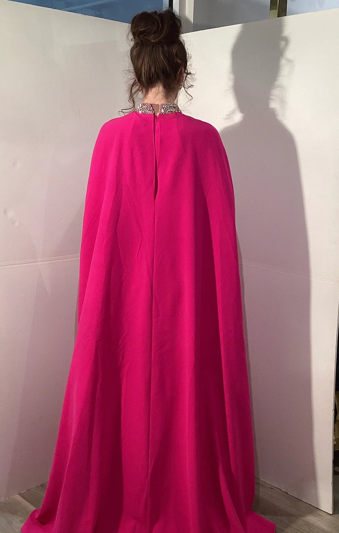 Formal Dresses Long Prom Beaded Formal Dress Jovani 46736 Fuchsia