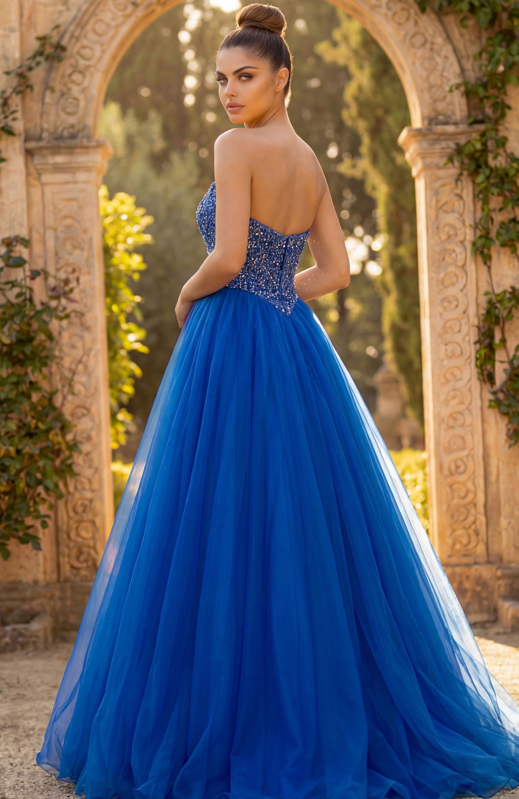 Long Formal Beaded Ball Gown Prom Dress Jovani 47197 – The Dress