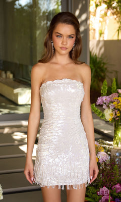 Sweetheart Mini Sequin Cocktail Bodycon Ava Presley AV47337