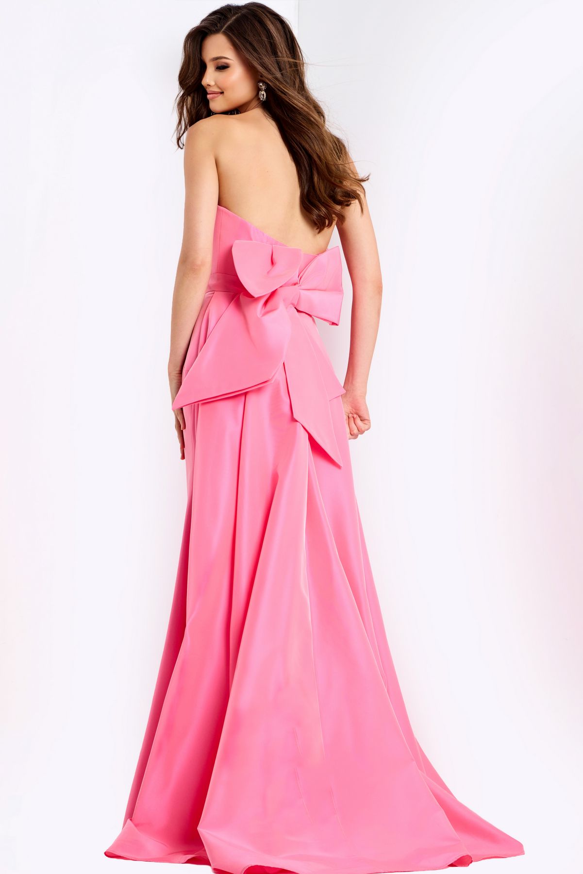 Prom Dresses Long Formal Fitted Prom Dress Pink