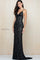 Prom Dresses Beaded Long Formal Prom Dress Black/Nude