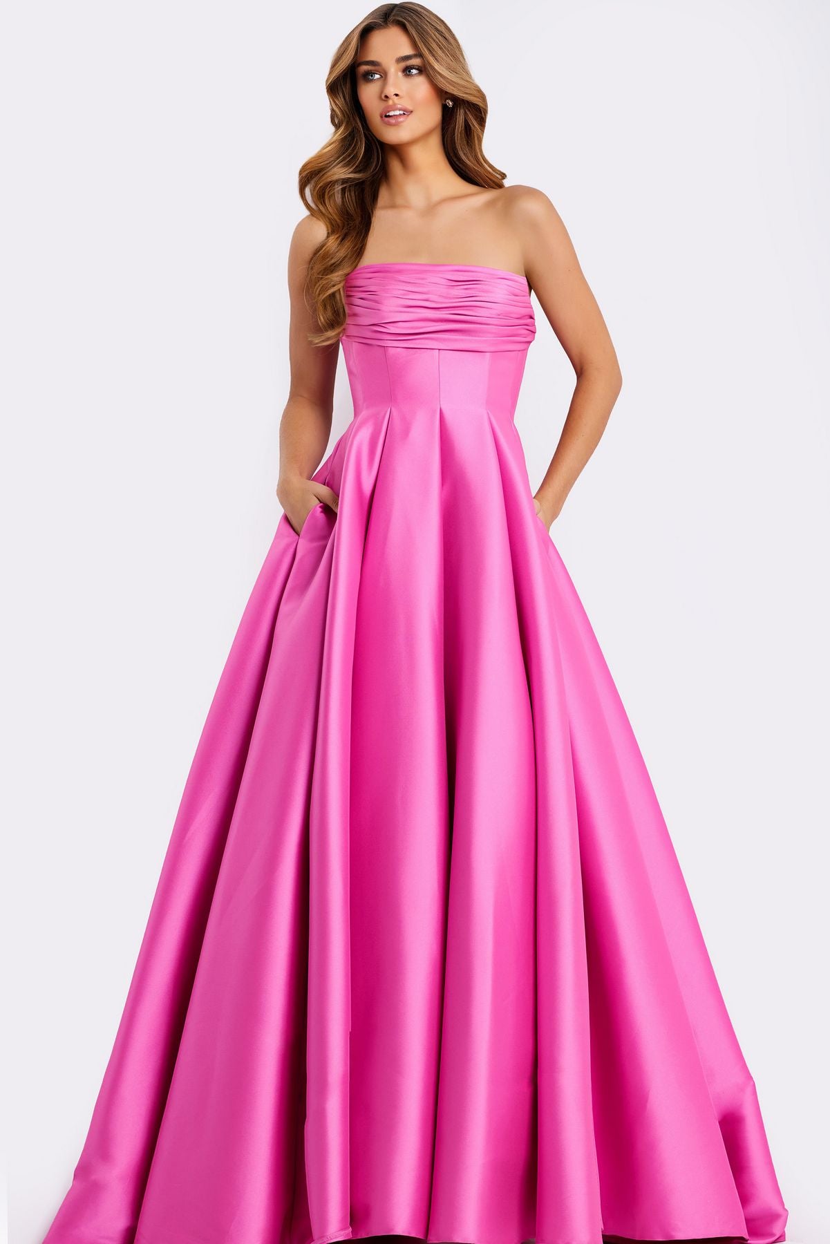 Prom Dresses Long Ball Gown Formal Prom Dress Fuchsia