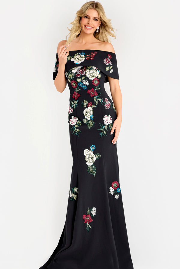 Long Formal Prom Mermaid Dress Jovani 47636