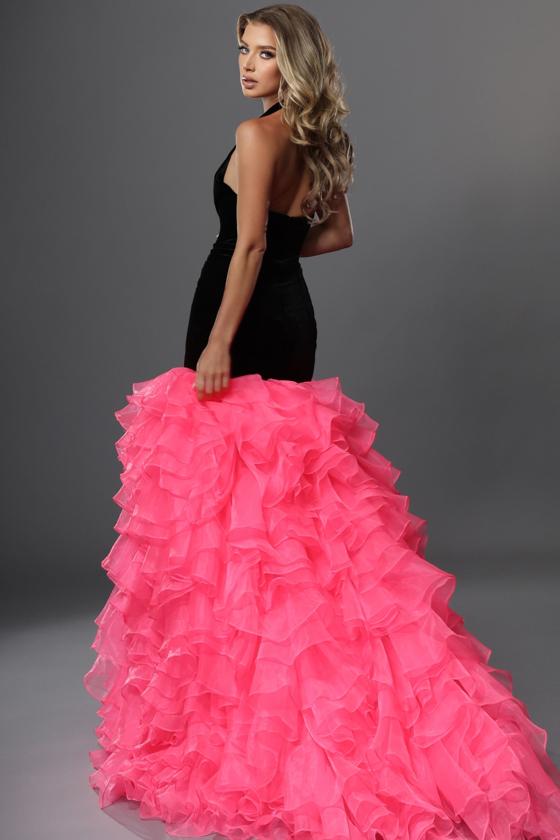 Sweetheart Floor-Length Velvet Prom Mermaid Jovani 48448