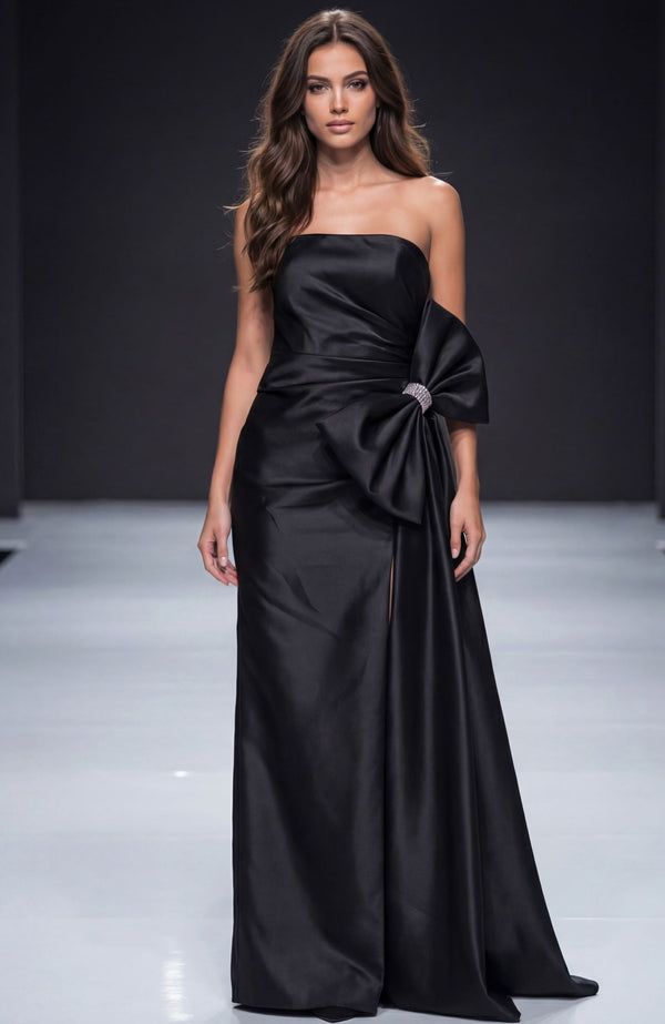 Slit Long Formal Fitted Evening Prom Dress Jovani 48676