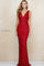 Prom Dresses Sequin Long Formal Prom Dress Red