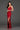Prom Dresses Fitted Long Formal Prom Sequin Dress Red