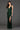 Prom Dresses Fitted Long Prom Formal Slit Dress Forest Green