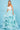 Prom Dresses Long Ball Gown Two Piece Formal Beaded Ruffle Prom Dress Turquoise/Ivory