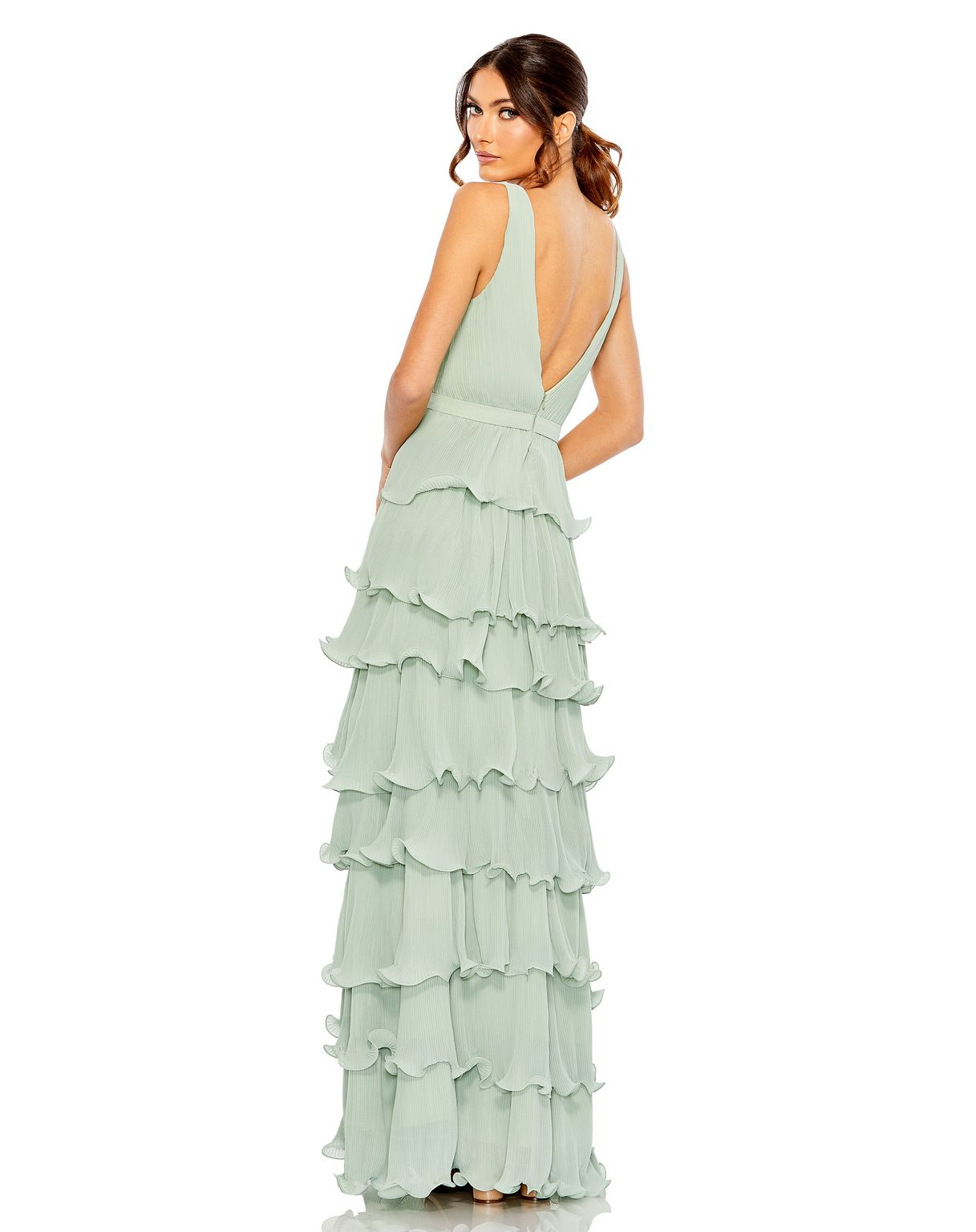 Prom Dresses Long Formal Chiffon Prom Gown Sage