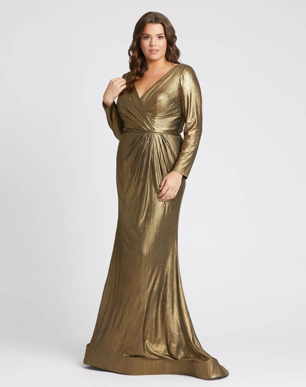 Mac Duggal 49073 MD49073 BRONZE 22W Sale