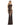 Formal Dresses Long Back Ruffle Metallic Formal Prom Dress Espresso