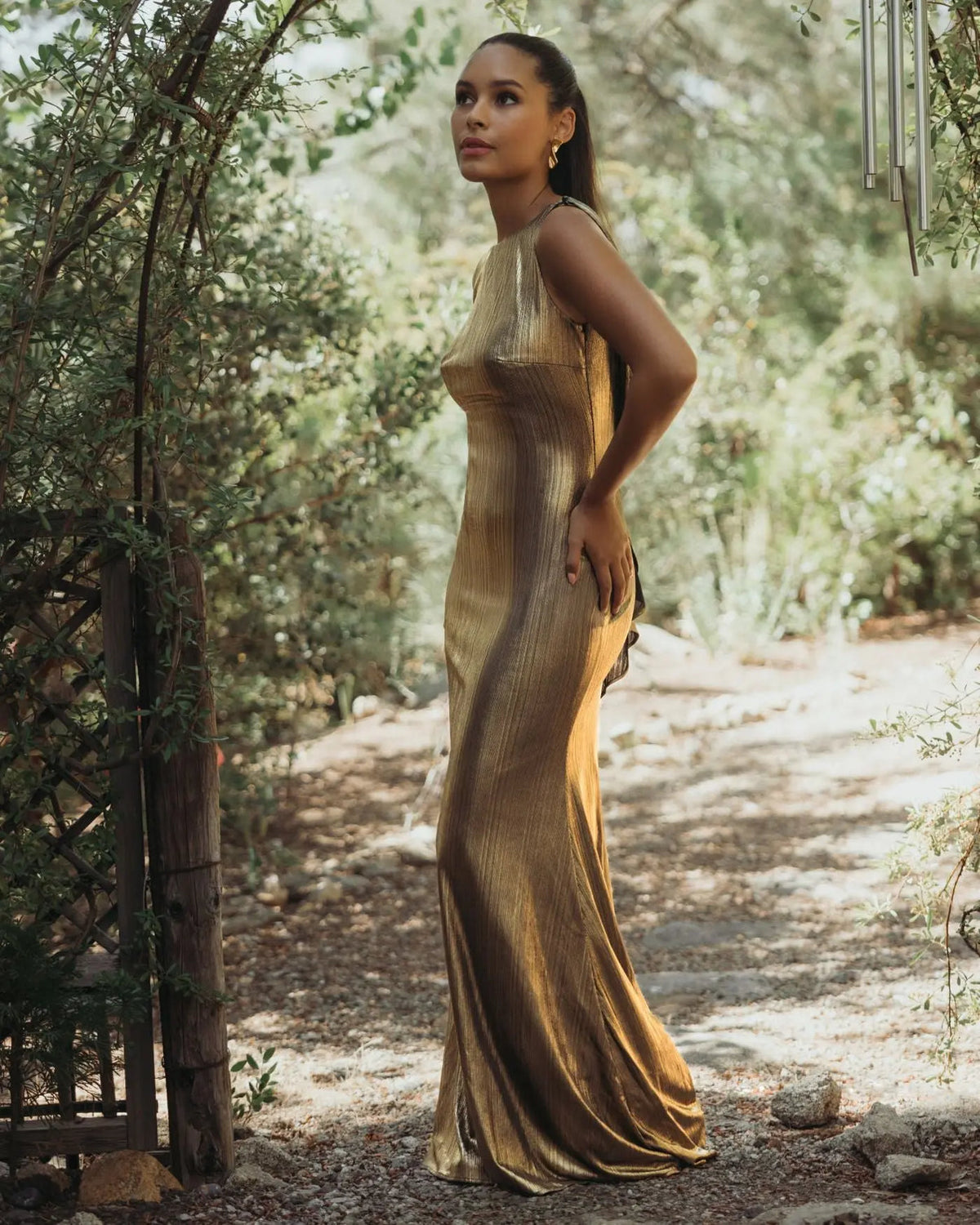 Cowl Floor-Length Satin Formal Mermaid Mac Duggal 9949087P