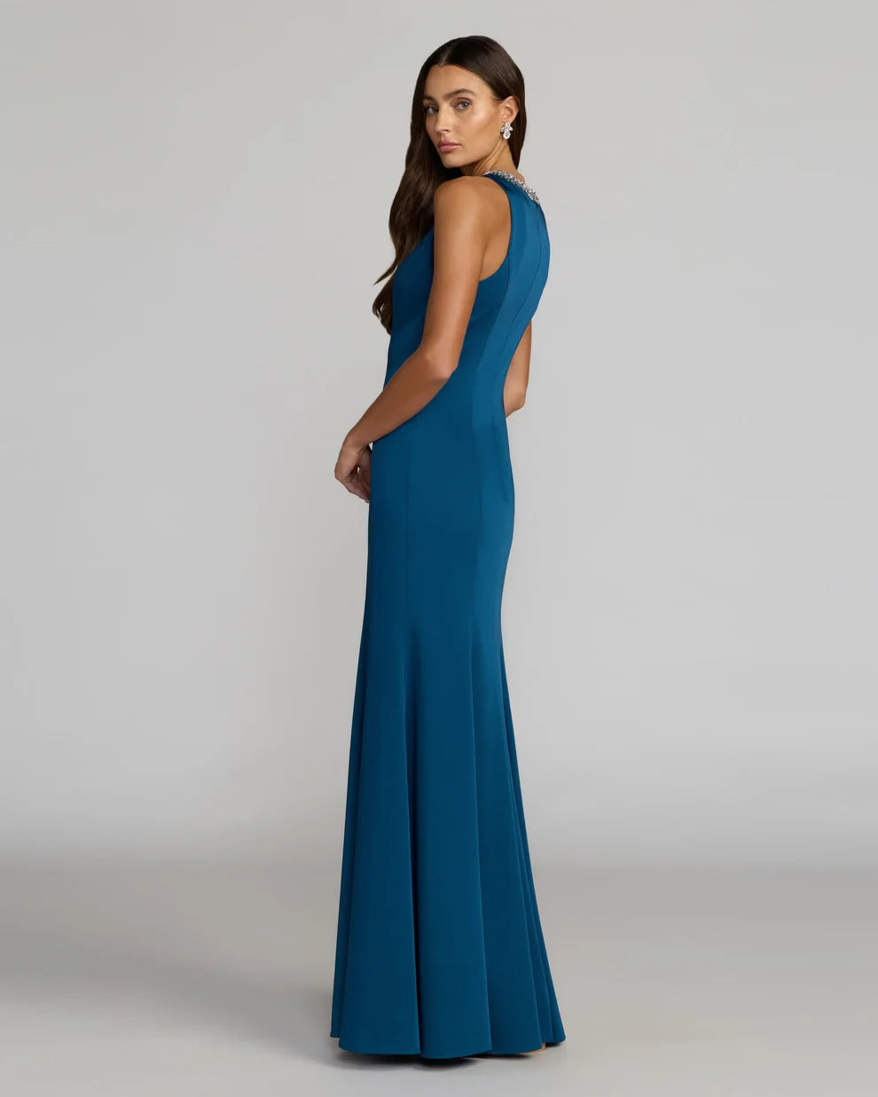 Mac Duggal Long Formal Trumpet Evening Dress 49093 - The Dress Outlet