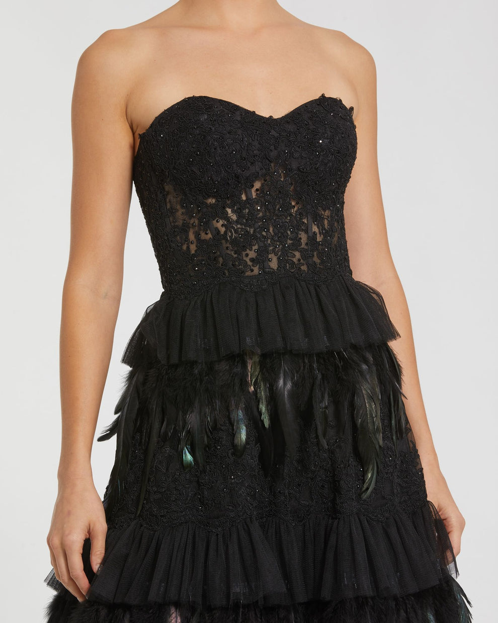 Prom Dresses Lace Long Formal Ball Gown Prom Dress Black