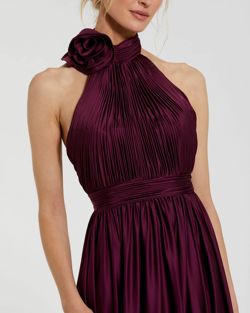 Mac Duggal 49333 Long Formal Chiffon Prom Dress