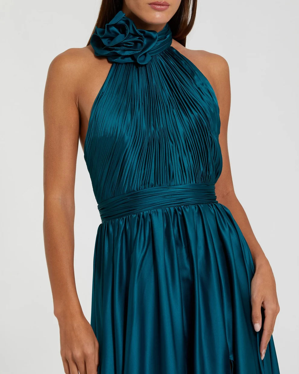 Prom Dresses Long Formal Chiffon Prom Dress Ocean Blue