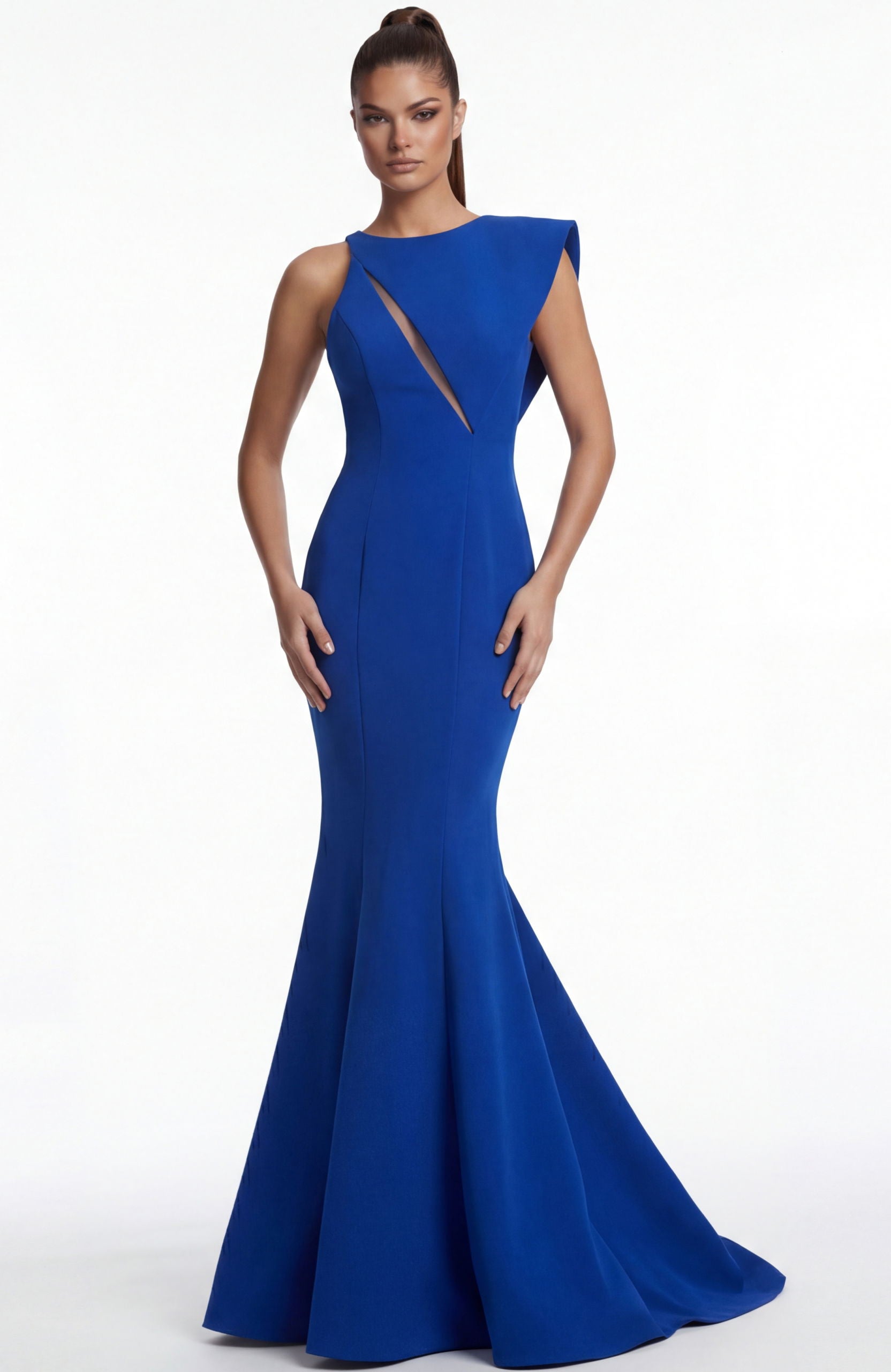Formal Dresses Long Formal Mermaid Eveing Dress Jovani 49416 Royal