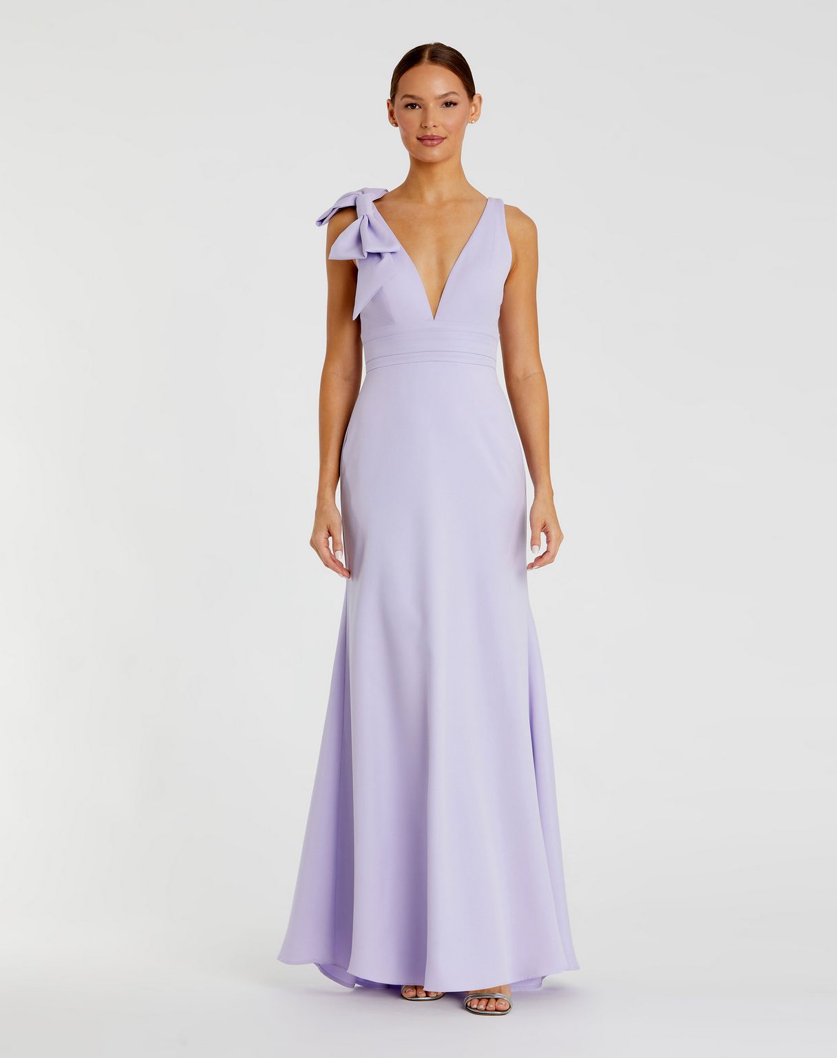 Mac Duggal 49454 Long Sleeveless Prom Dress