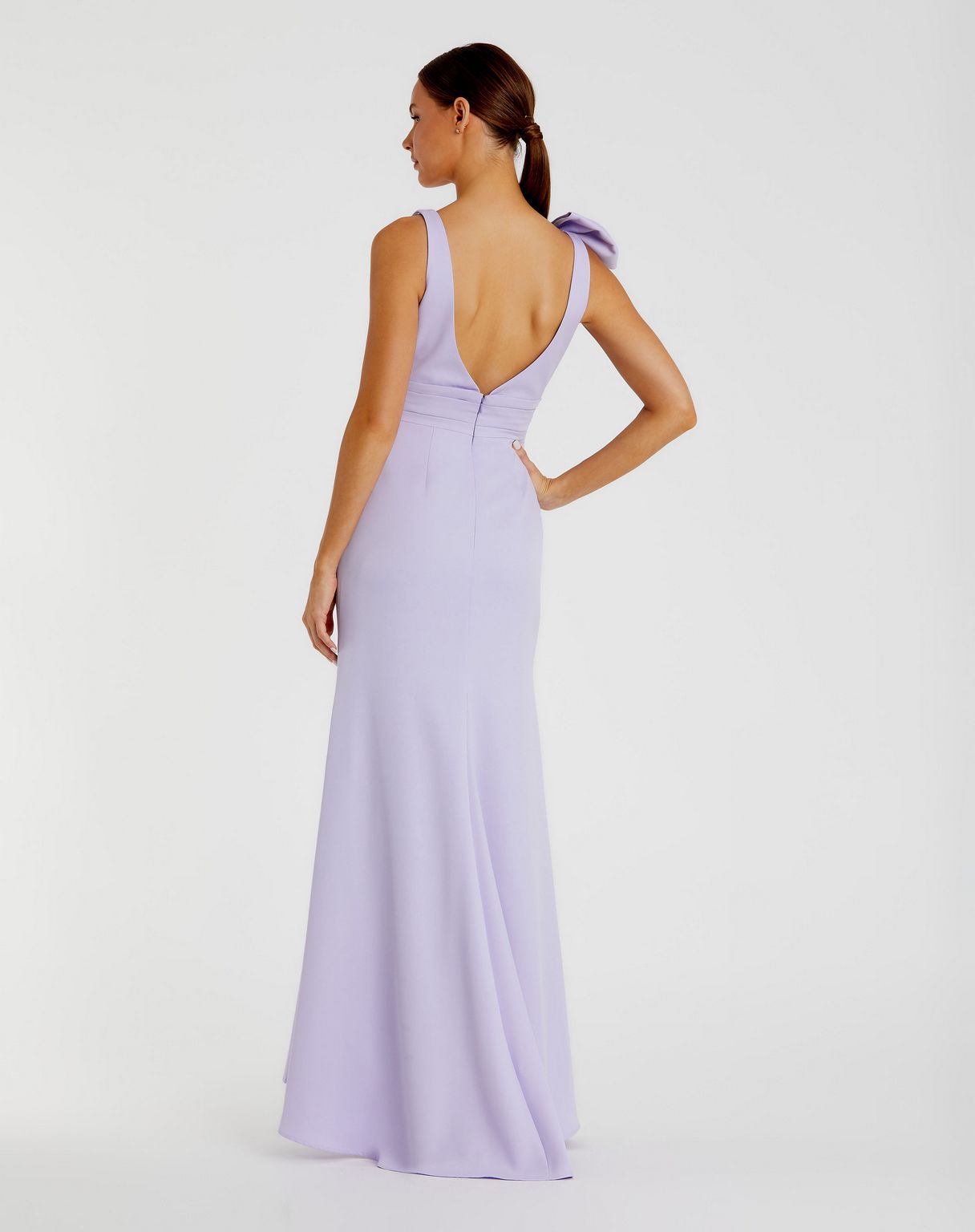 Mac Duggal 49454 Long Sleeveless Prom Dress