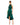 Cocktail Dresses High Low Ruffle Cocktail Halter Midi Dress Emerald