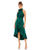 Cocktail Dresses High Low Ruffle Cocktail Halter Midi Dress Emerald