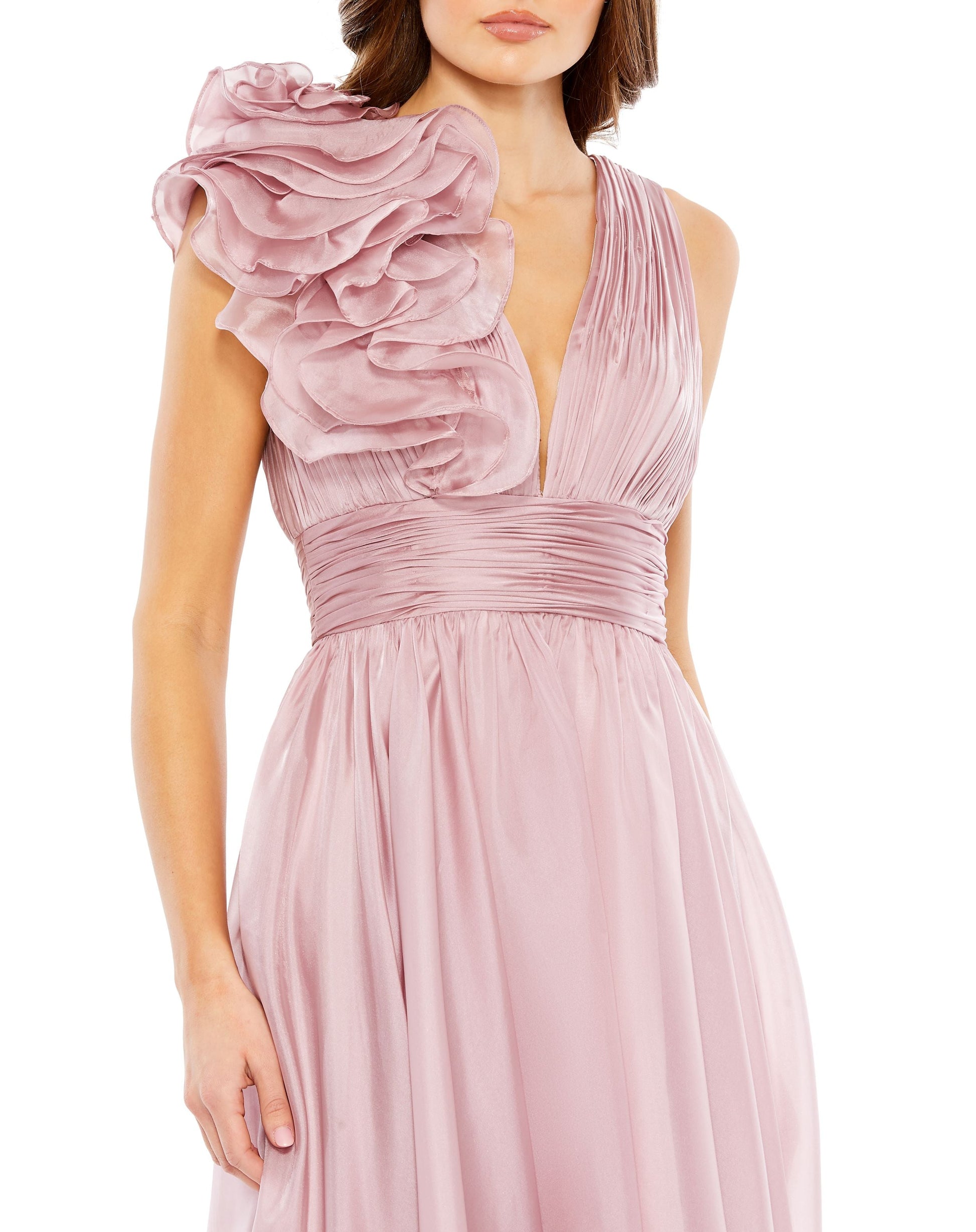 Mac Duggal 49494 Short A Line Cocktail Tea Length Dress