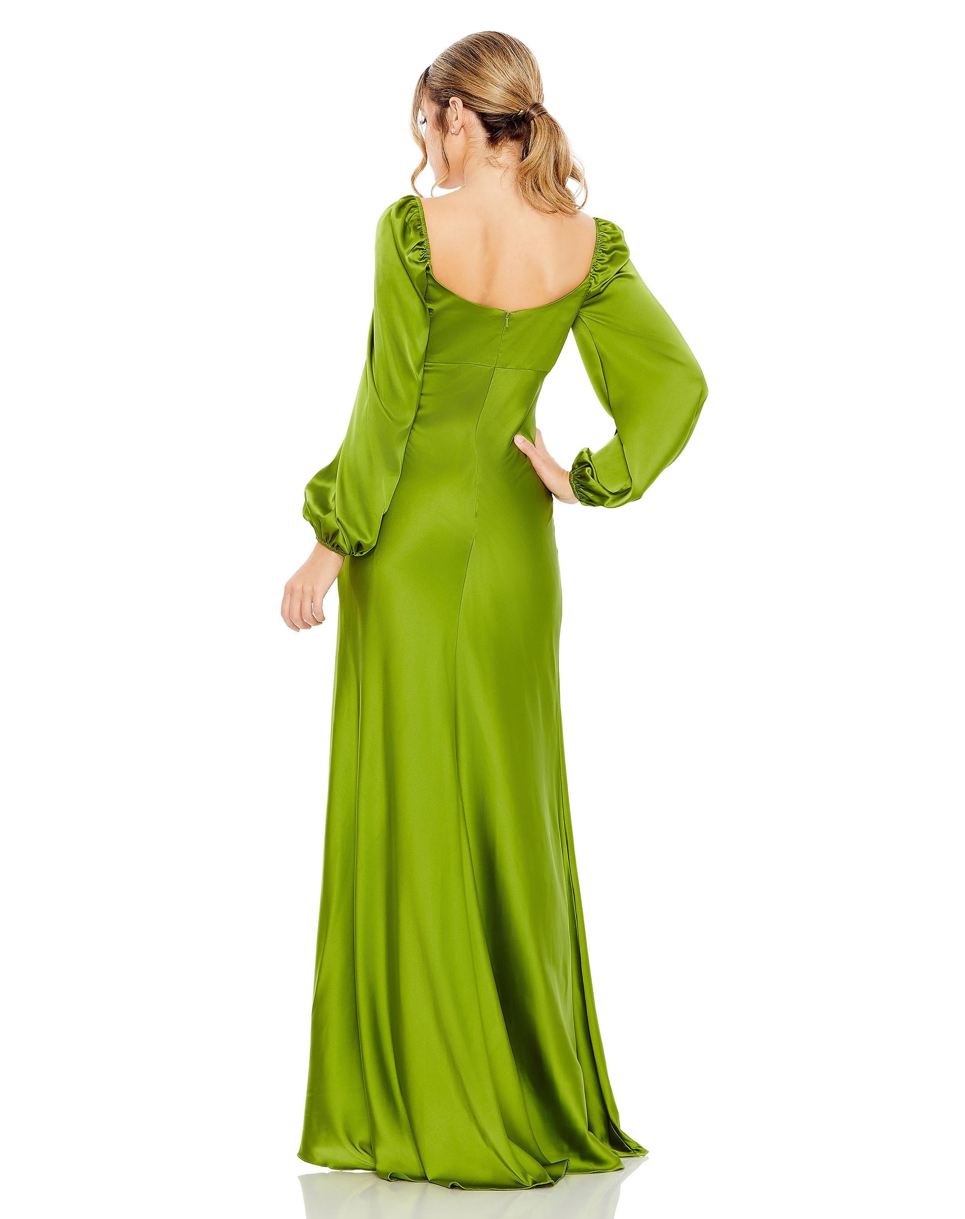 Mac Duggal 495191 Formal Prom Long Sleeve Dress