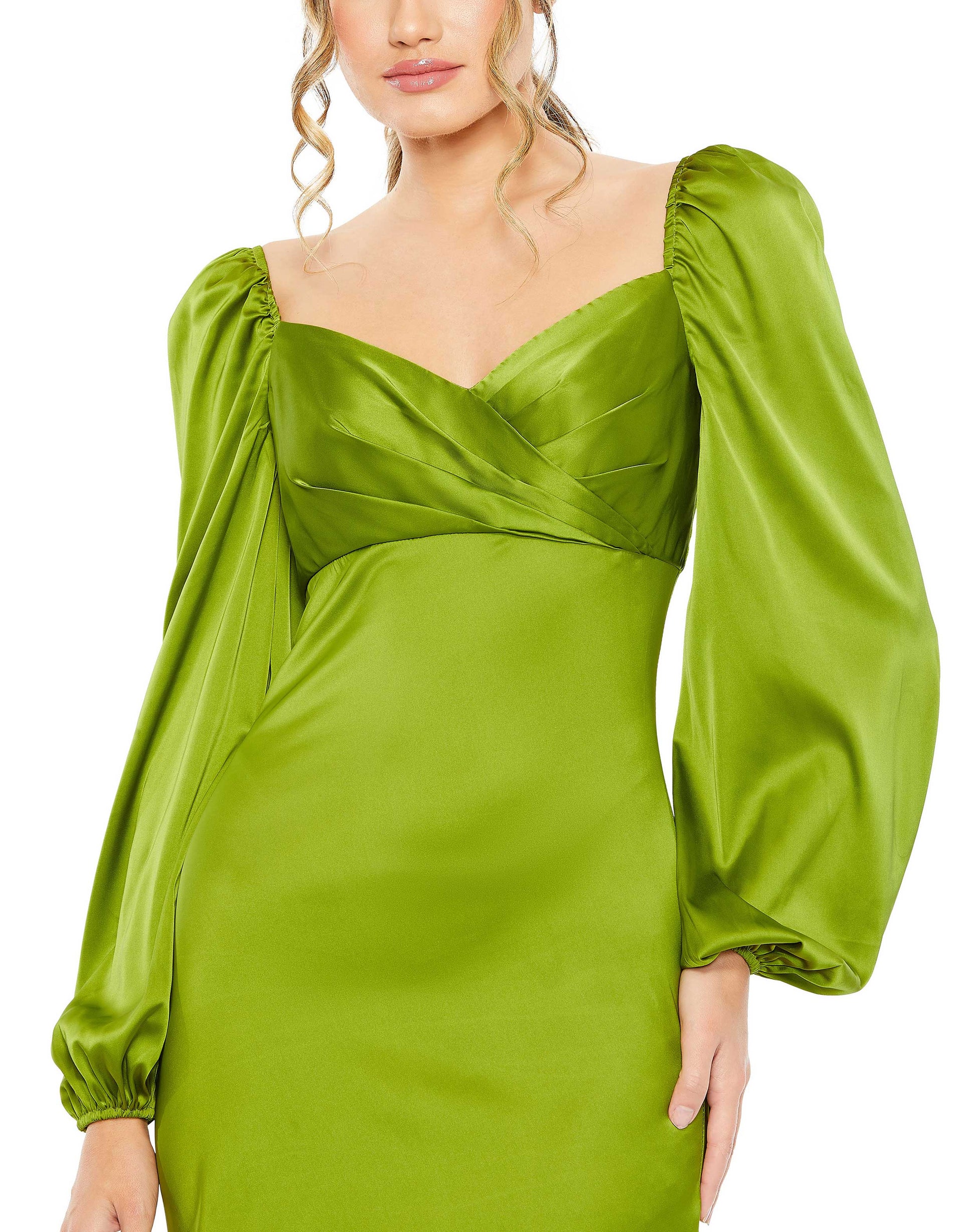 Mac Duggal 495191 Formal Prom Long Sleeve Dress