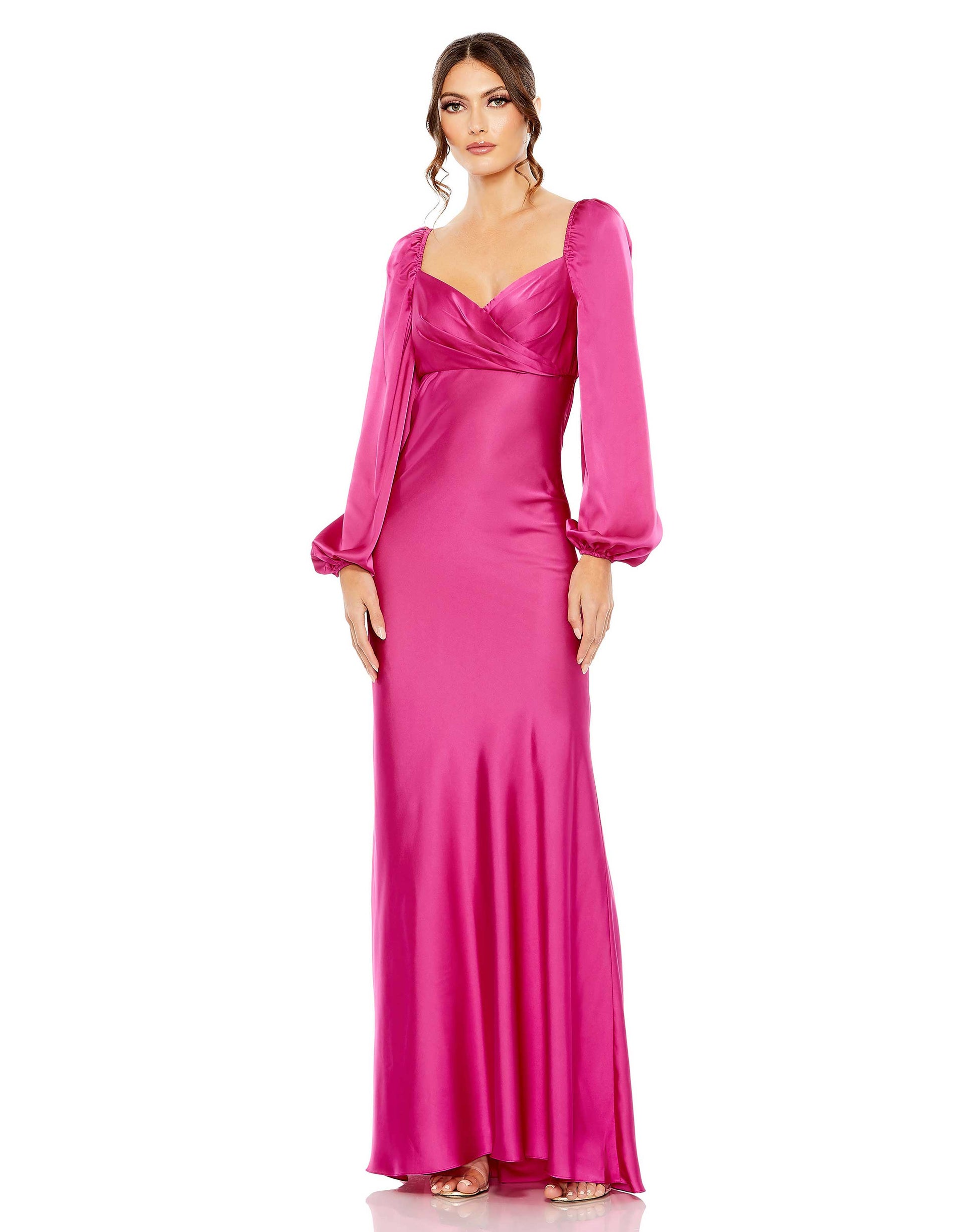 Mac Duggal 495191 Formal Prom Long Sleeve Dress