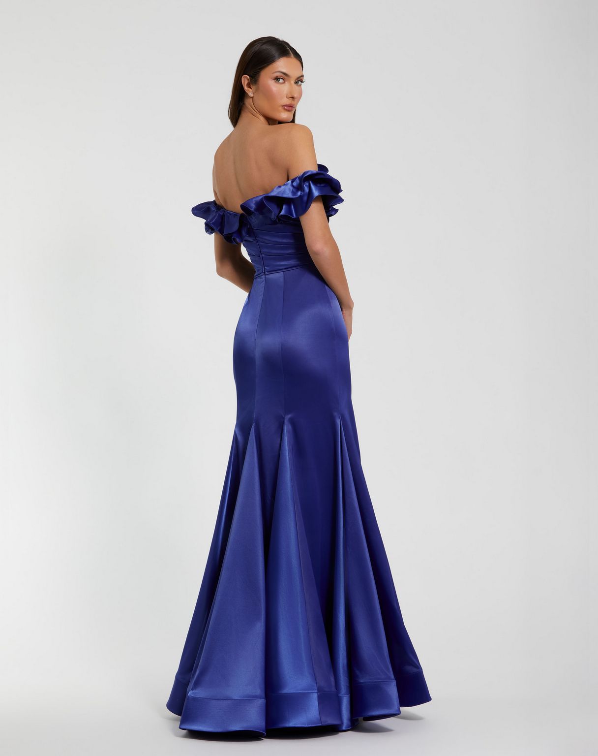 Mac Duggal 49834 Long Mermaid Formal Evening Prom Dress