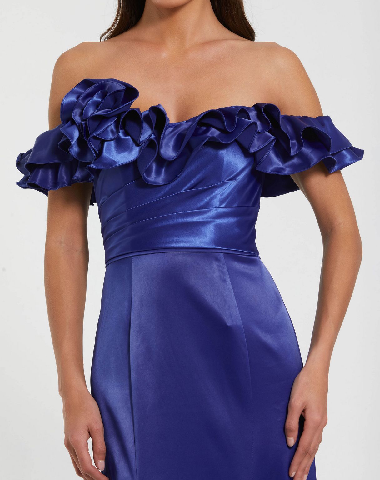 Mac Duggal 49834 Long Mermaid Formal Evening Prom Dress