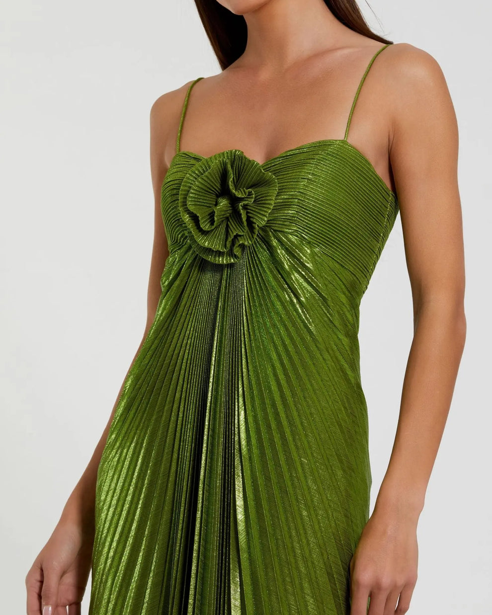 Sweetheart Floor-Length Satin Evening Sheath Mac Duggal 9949905P