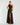 Prom Dresses Long A Line Formal Polka Dot Prom Dress Black Gold