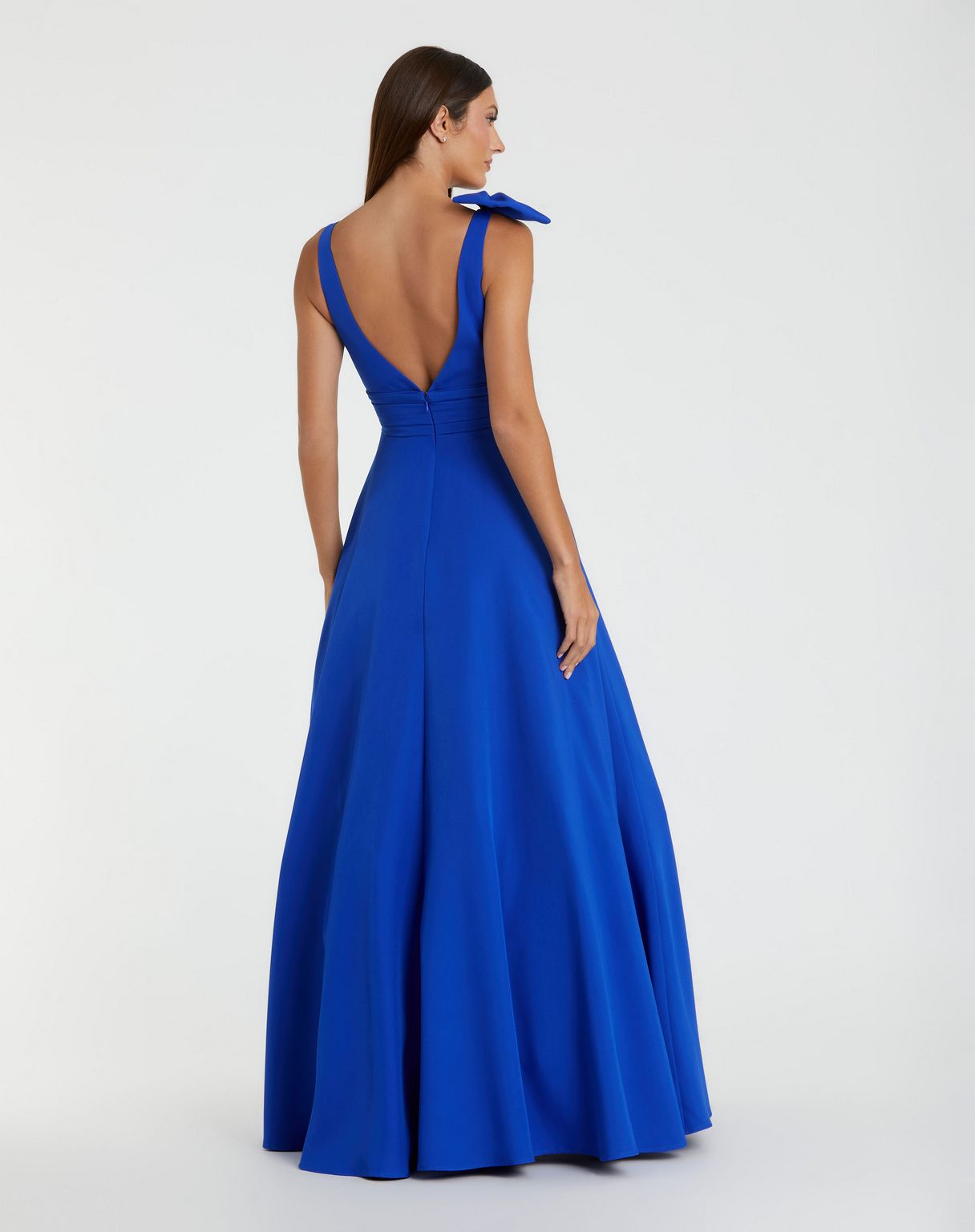 Mac Duggal 49972 Formal Long Ball Gown Pocket Prom Dress