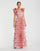 Prom Dresses Long Formal Velvet Layered Prom Dress Rose