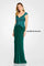 Formal Dresses Beaded Long Formal Evening Dress Dark Emerald