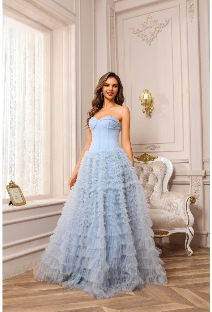 Terani Couture 251P4092 Long Ball Gown Formal Prom Dress