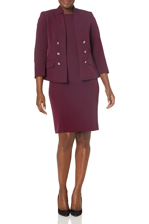 Le Suit 50038703 Short Cocktail Mother of the Bride Jacket Dress