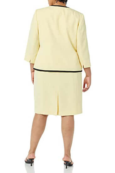 Le Suit 50039925 Short Plus Size Jacket Dress