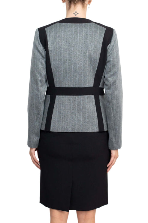 Le Suit 50040167 Long Sleeve Jacket Short Cocktail Dress
