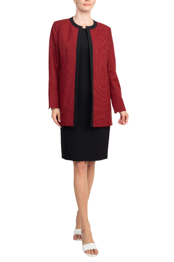 Le Suit 50040327 Two Piece Short Mother of the Bride Jacket Dress