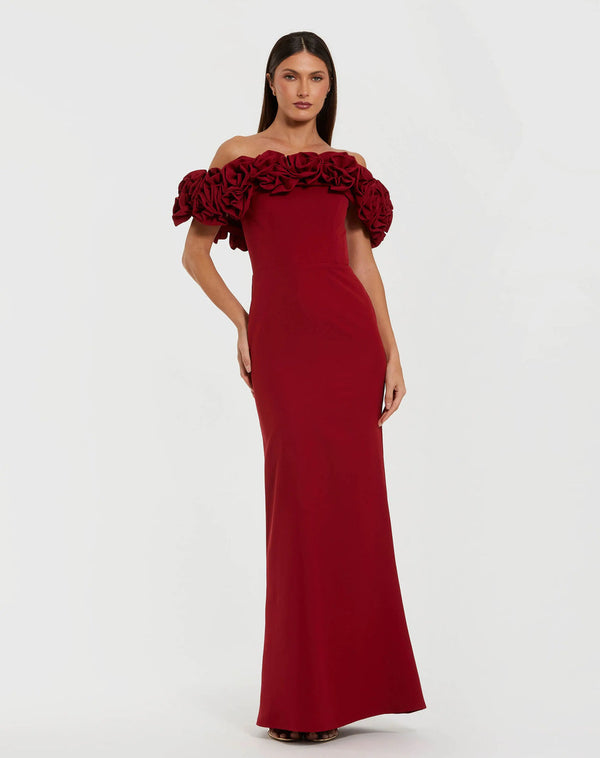 Formal Evening Dress Fitted Long Mac Duggal 50042