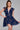 Cocktail Dresses Short Homecoming Floral Print Pleated Cocktail Dress Navy/Print