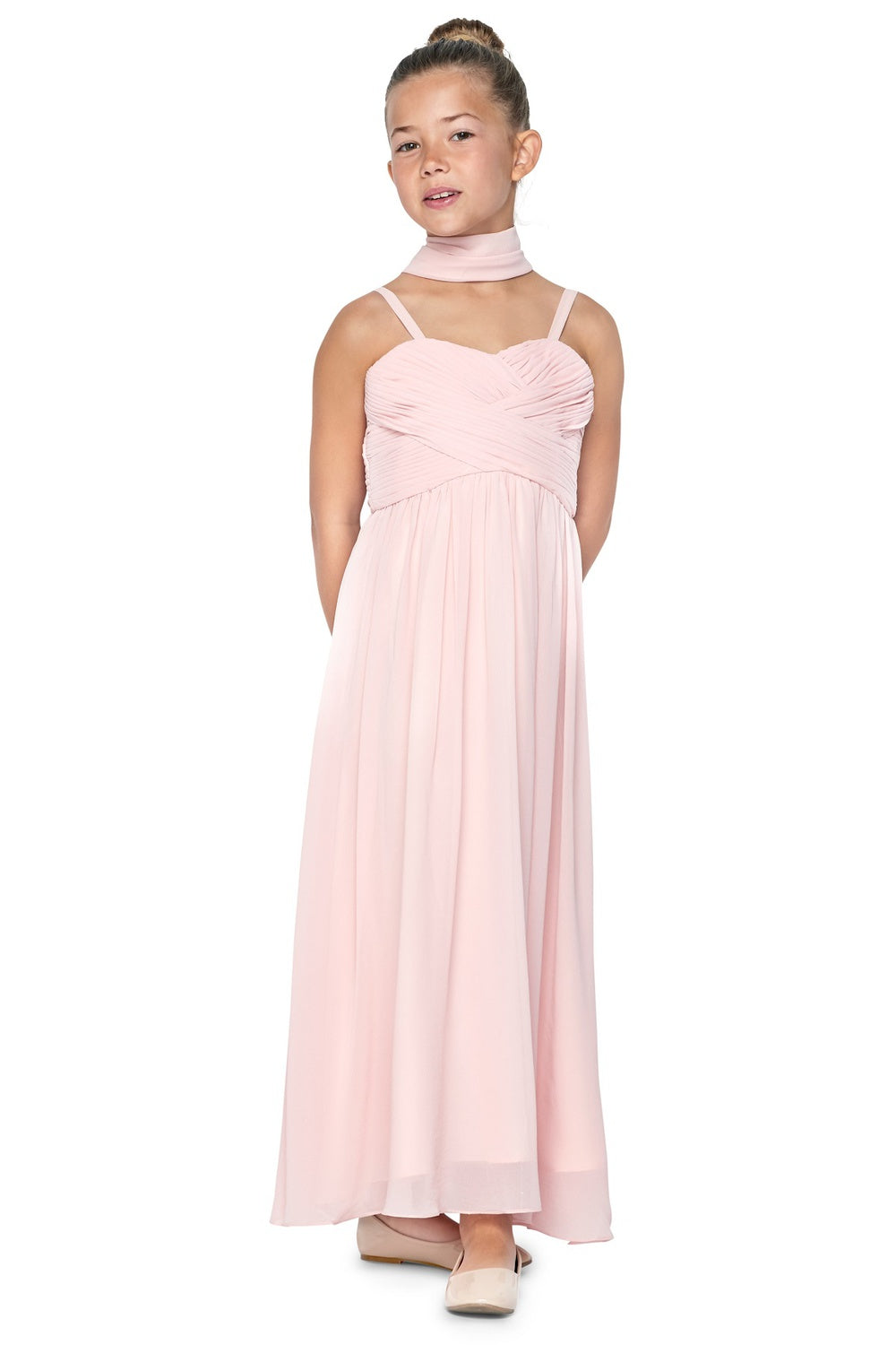 Flower Girl Dresses  A Line Flower Girl Dress Blush