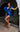 Jumpsuit Homecoming Short Puff Sleeve Romper ROYAL
