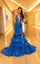 Prom Dresses Prom Long Mermaid Beaded Formal Dress Royal