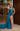 Prom Dresses 50360 Short Beaded Taffeta Overskirt Romper Peacock