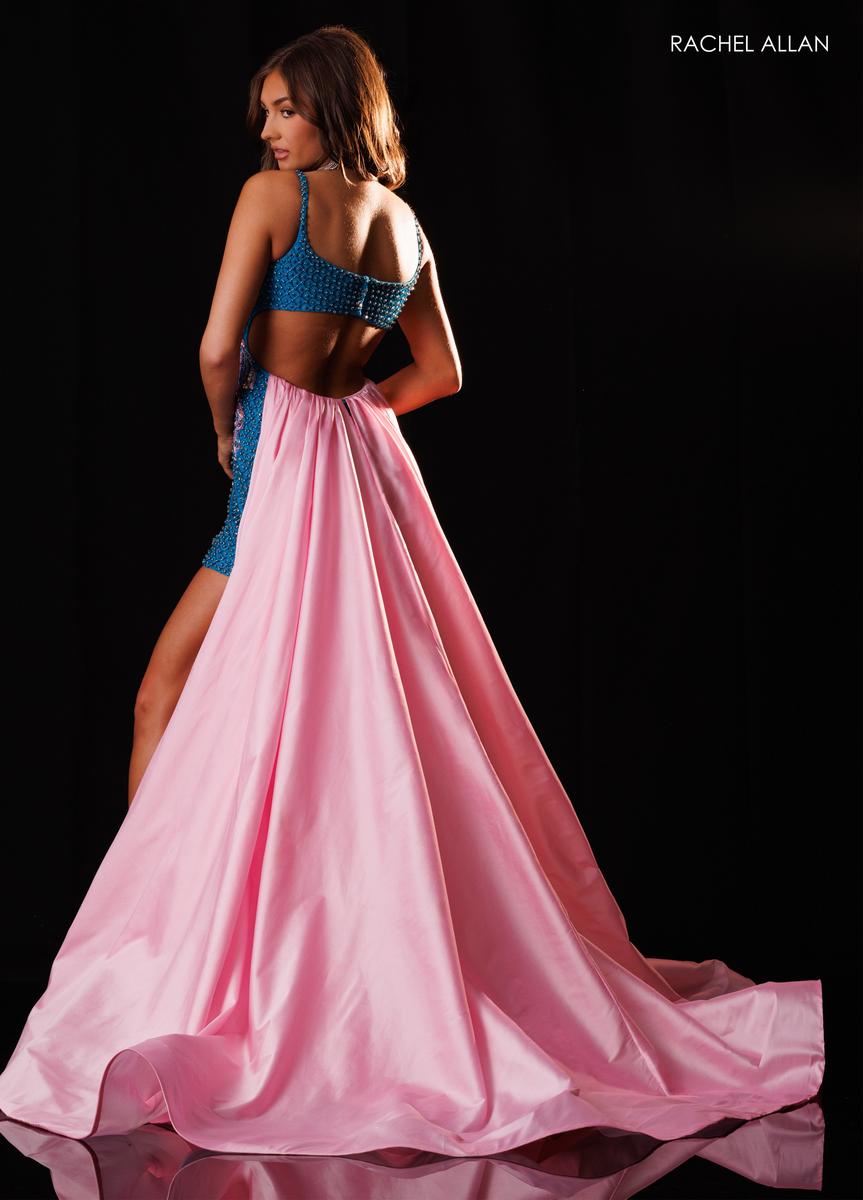 Scoop Floor-Length Sequin Prom Sheath Rachel Allan 50426
